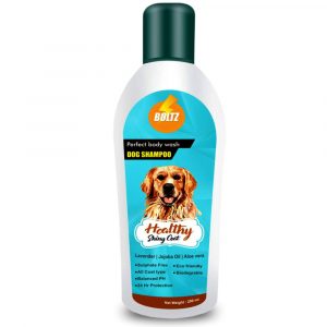 Boltz Dog Shampoo for Healthy Shiny Coat with Aloe Vera,Lavender and Jojoba Oil