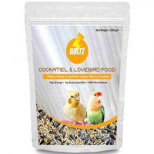 Boltz Food for Cockatiel & Lovebird 1200 Gm